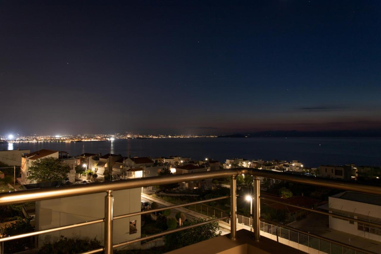 Overview Chania With Sea View And Amazing Sunset Exterior photo